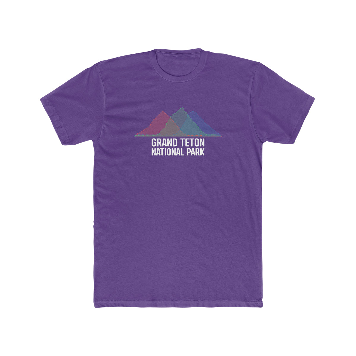 Grand Teton National Park T-Shirt - Histogram Design