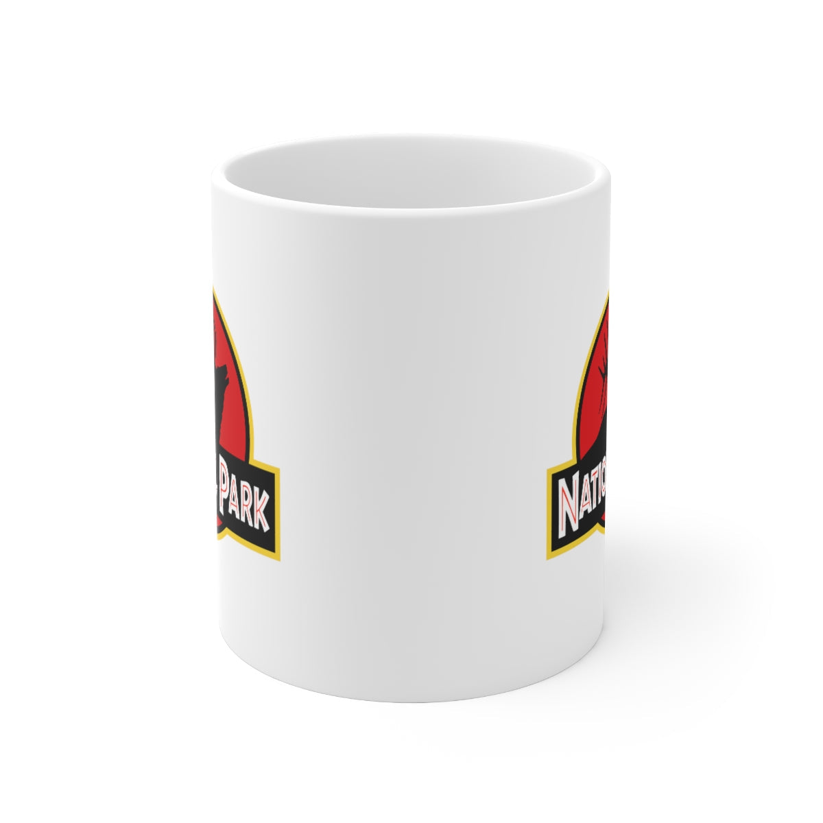 Elk National Park Mug - Parody Logo National Parks Partnership