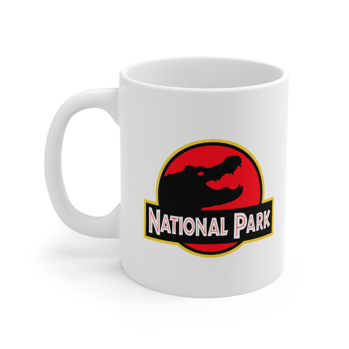 Everglades National Park Mug - Parody Logo National Parks Partnership