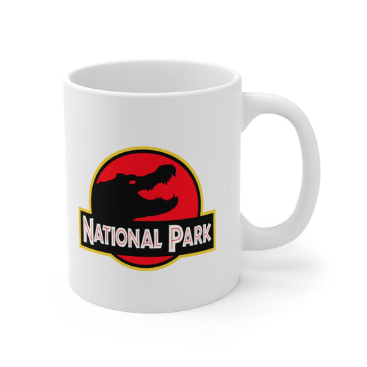 Everglades National Park Mug - Parody Logo National Parks Partnership