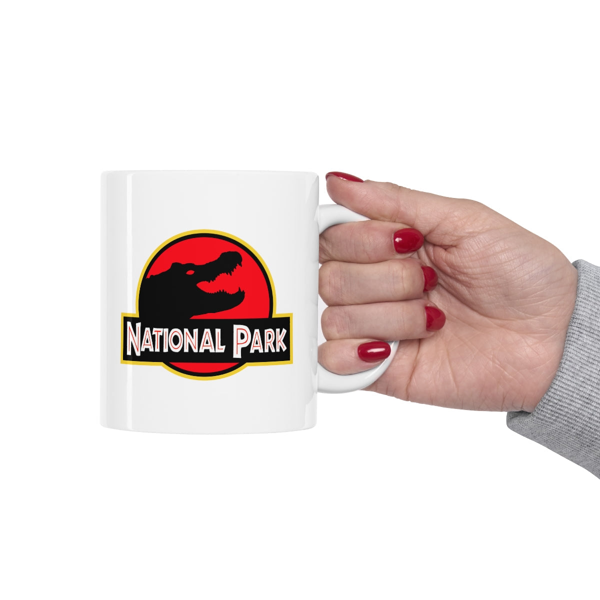 Everglades National Park Mug - Parody Logo National Parks Partnership