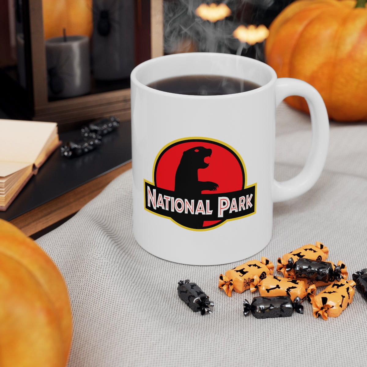 Prairie Dog National Park Mug - Parody Logo National Parks Partnership