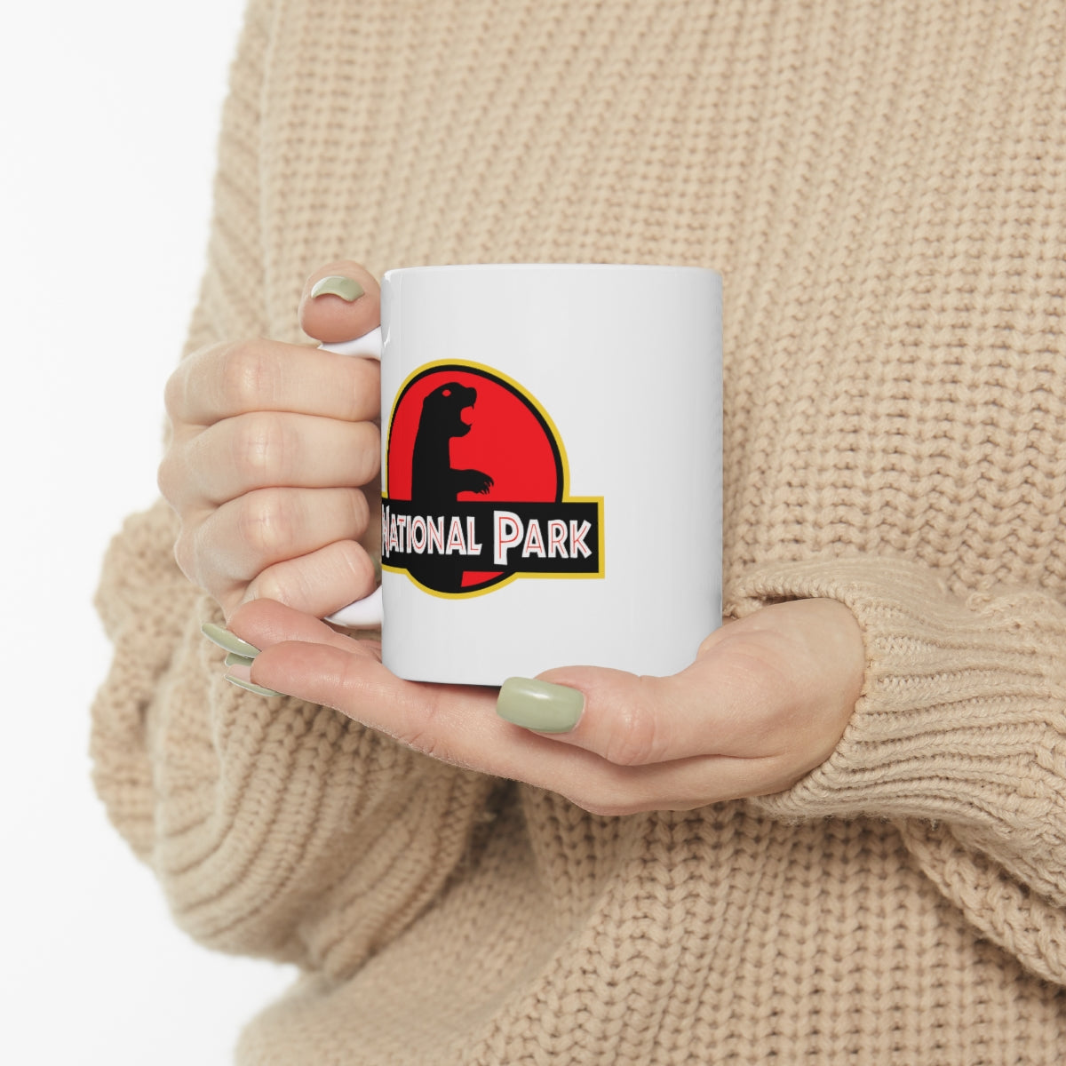 Prairie Dog National Park Mug - Parody Logo National Parks Partnership