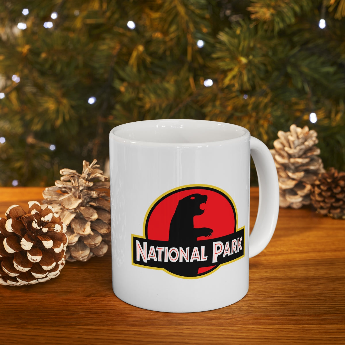 Prairie Dog National Park Mug - Parody Logo National Parks Partnership