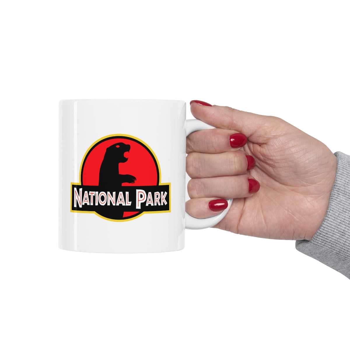 Prairie Dog National Park Mug - Parody Logo National Parks Partnership