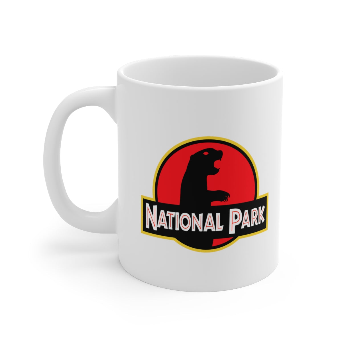 Prairie Dog National Park Mug - Parody Logo National Parks Partnership