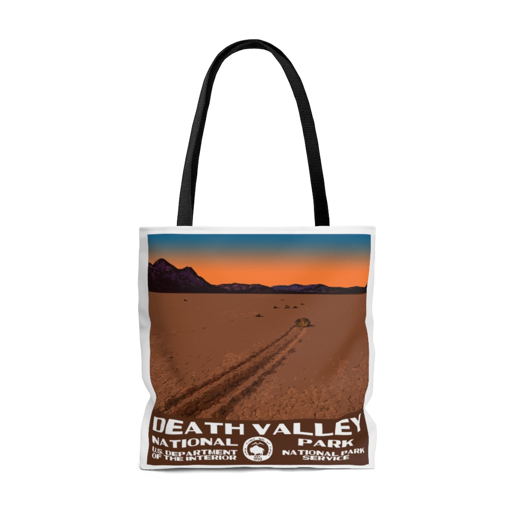 Death Valley National Park Tote Bag - Racetrack Playa National Parks Partnership