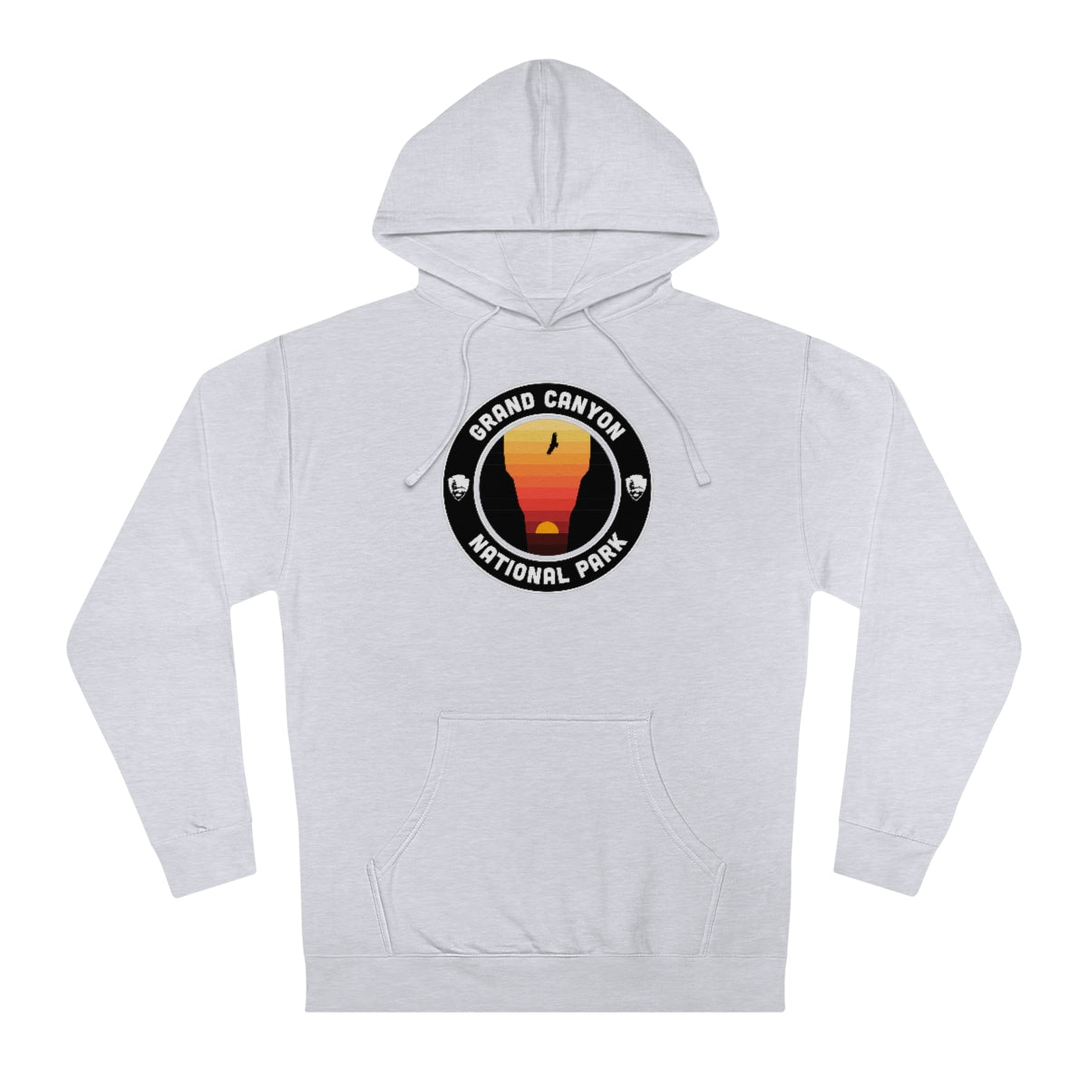 Grand Canyon National Park Hoodie - Round Emblem Design