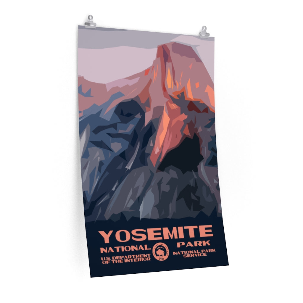 Yosemite National Park Poster National Parks Partnership