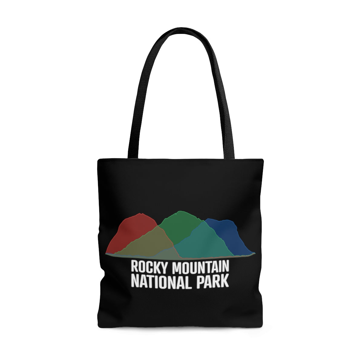 Rocky Mountains National Park Tote Bag - Histogram