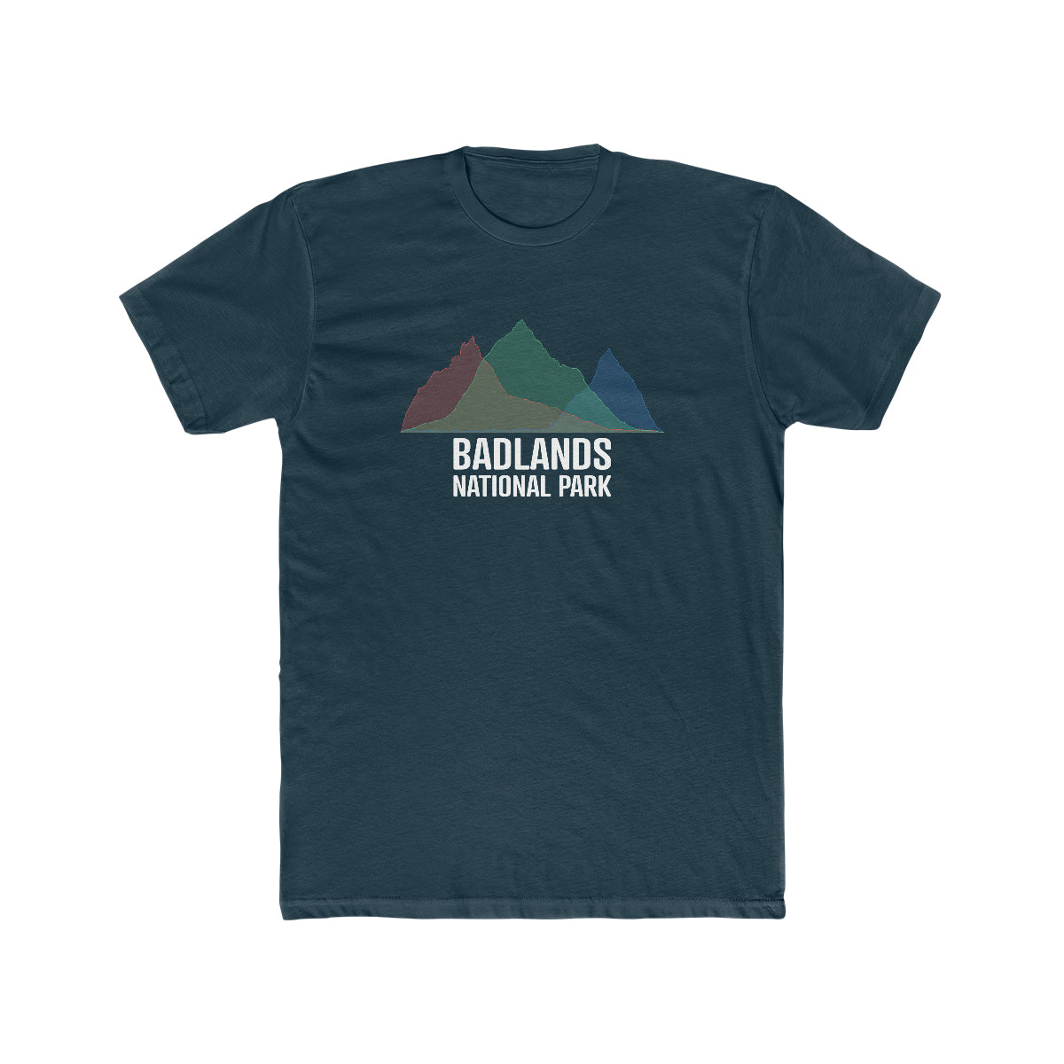 Badlands National Park T-Shirt - Histogram Design