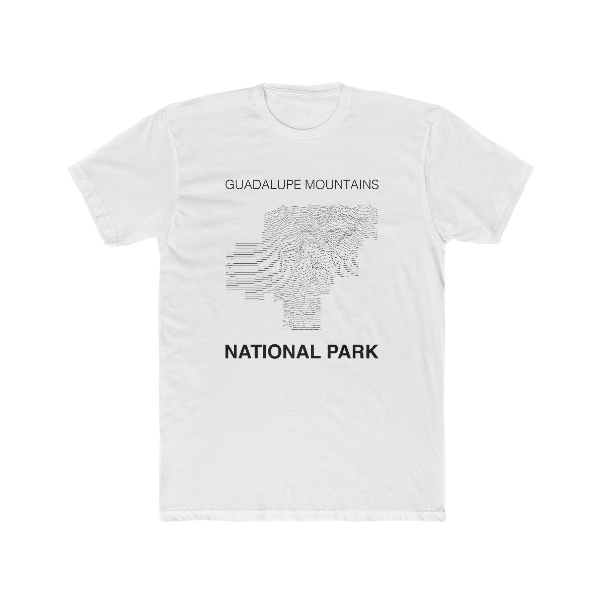 Guadalupe Mountains National Park T-Shirt Lines