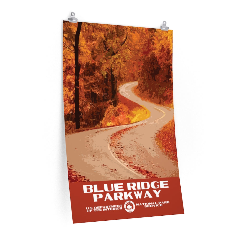 Blue Ridge Parkway Poster National Parks Partnership