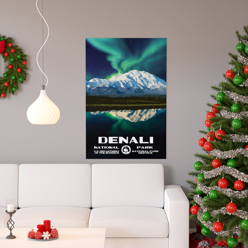 Denali National Park Poster National Parks Partnership