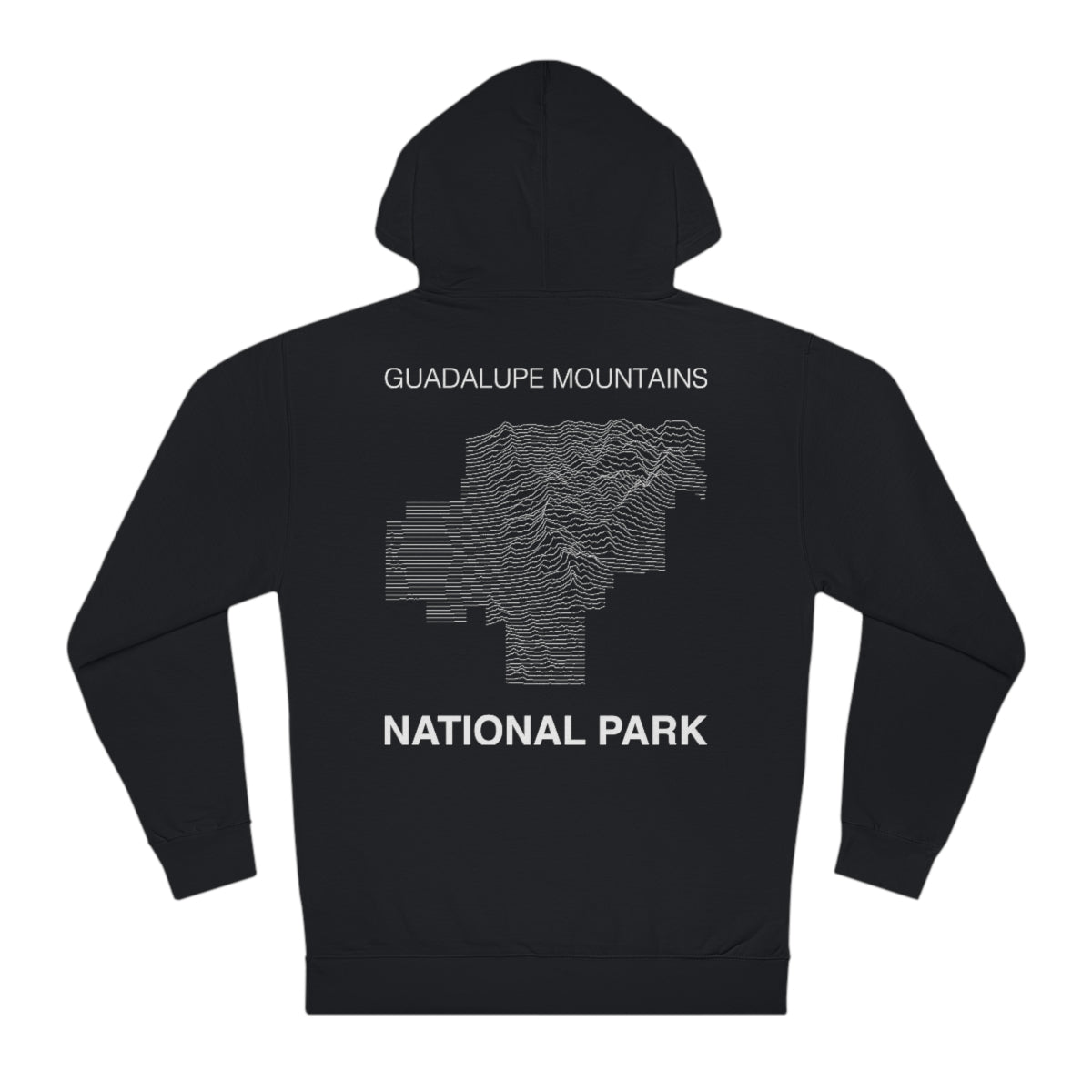 Guadalupe Mountains National Park Hoodie - Lines