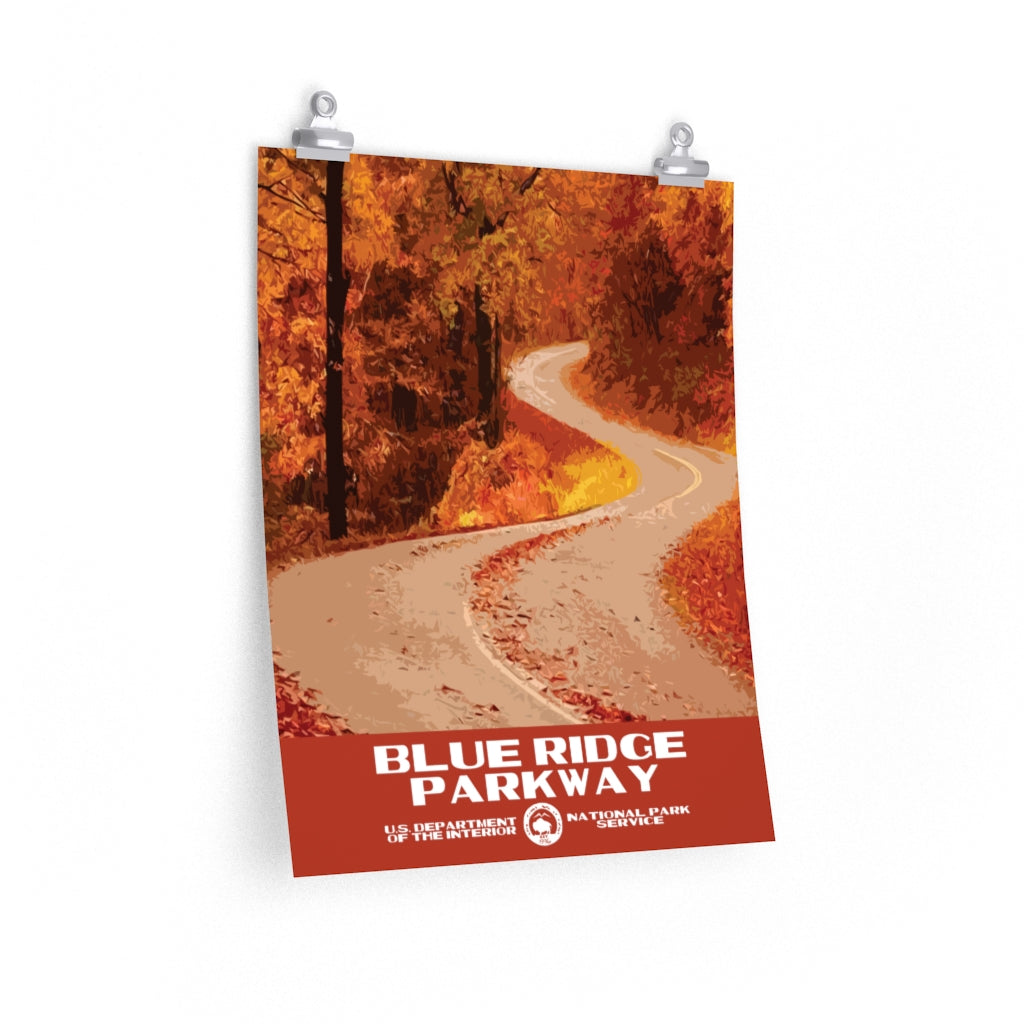 Blue Ridge Parkway Poster National Parks Partnership