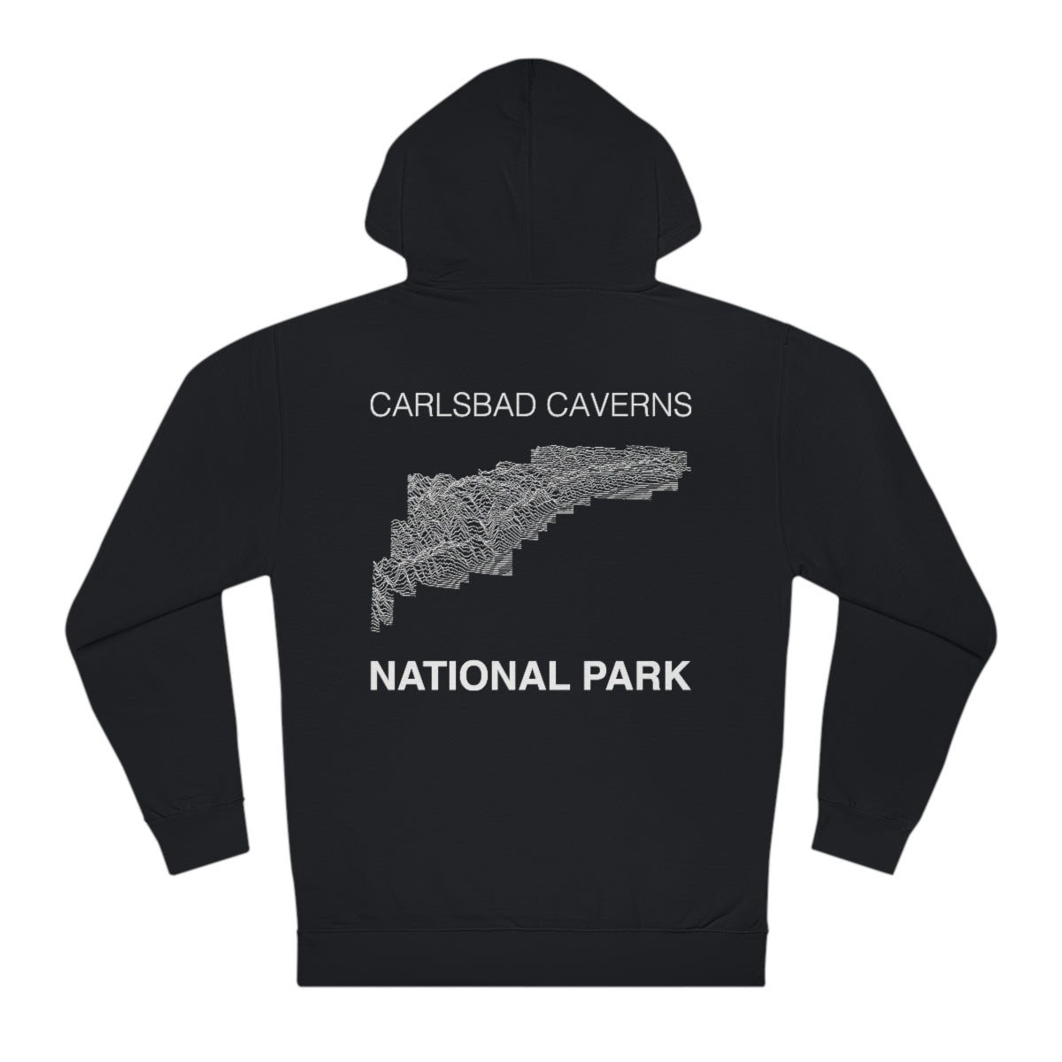 Carlsbad Caverns National Park Hoodie - Lines