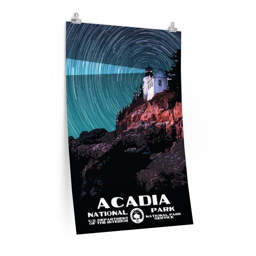 Acadia National Park Poster National Parks Partnership