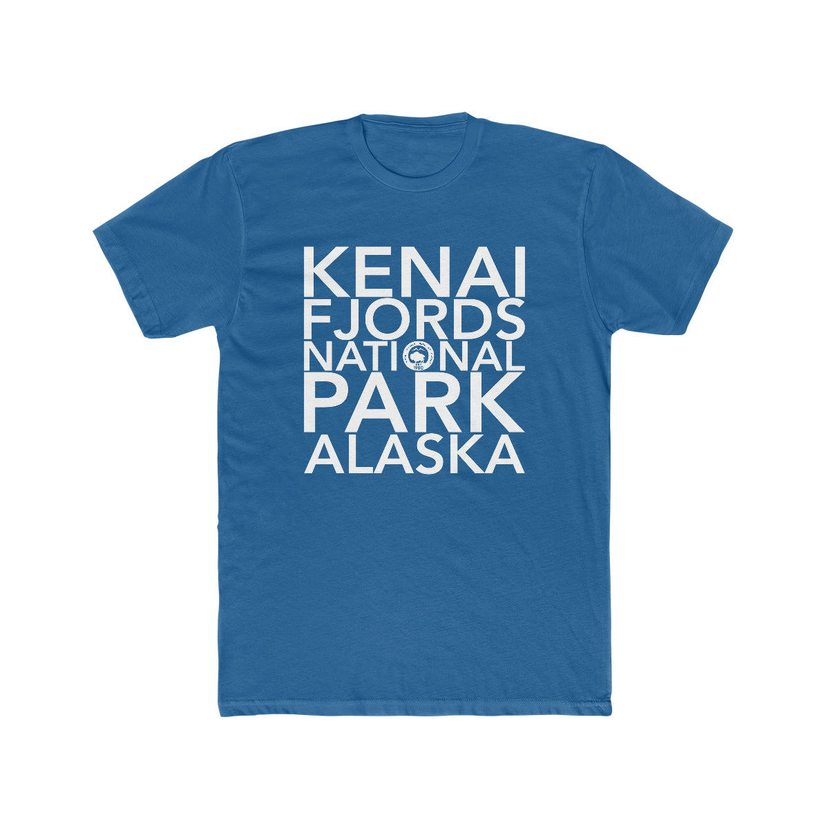 Kenai Fjords National Park T-Shirt Block Text