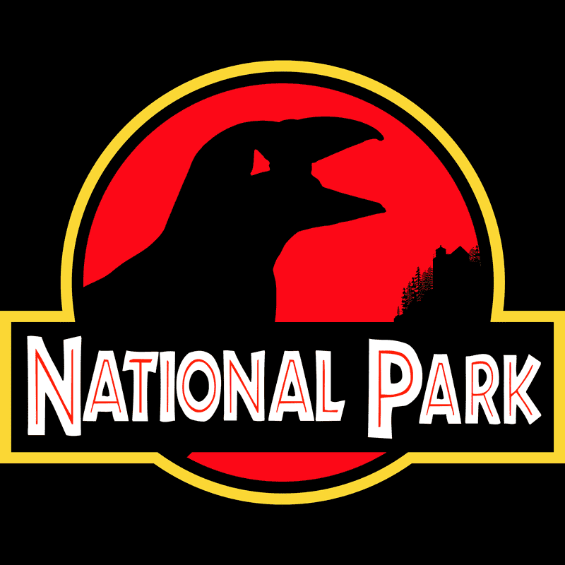 Acadia National Park Apron - Parody Puffin Logo