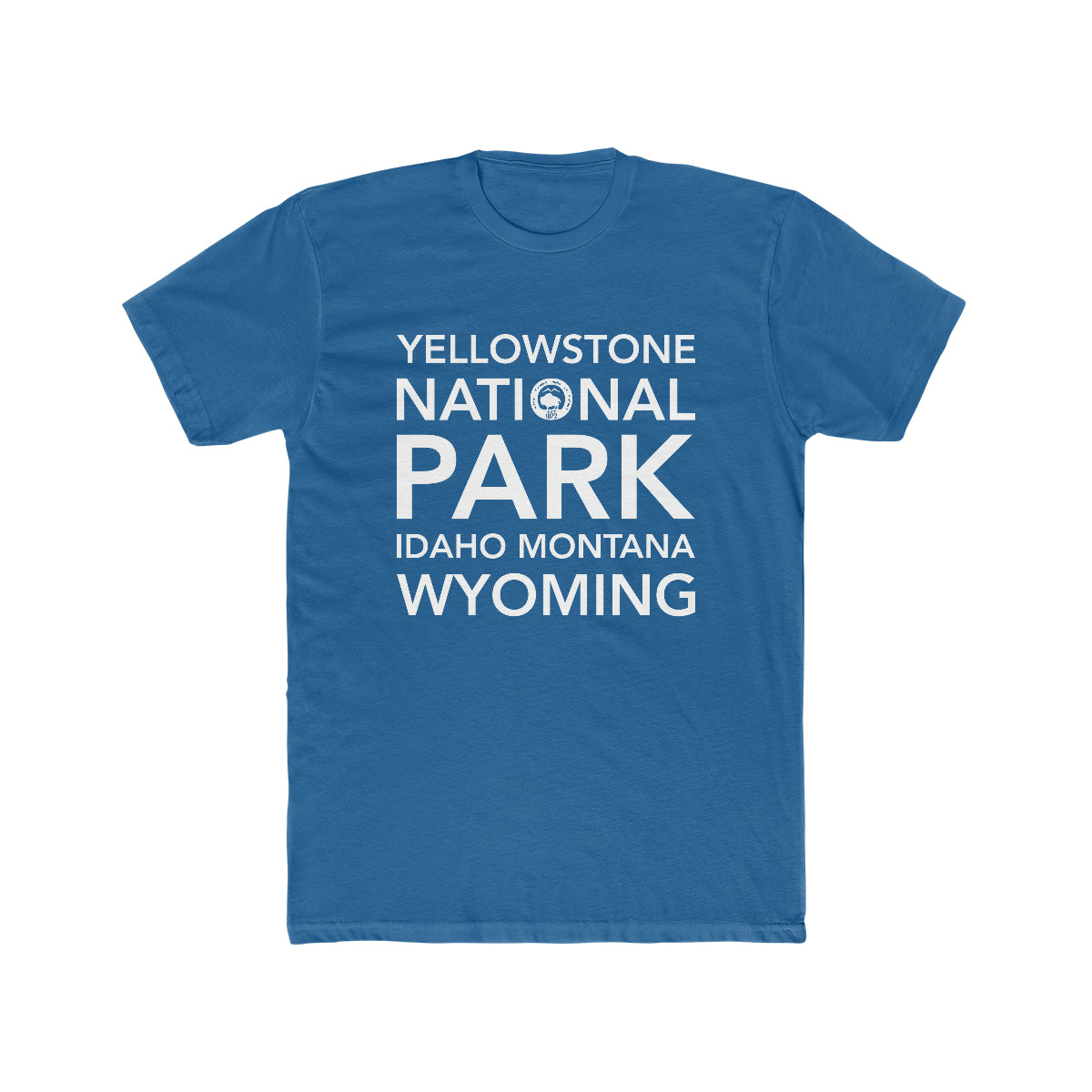 Yellowstone National Park T-Shirt Block Text