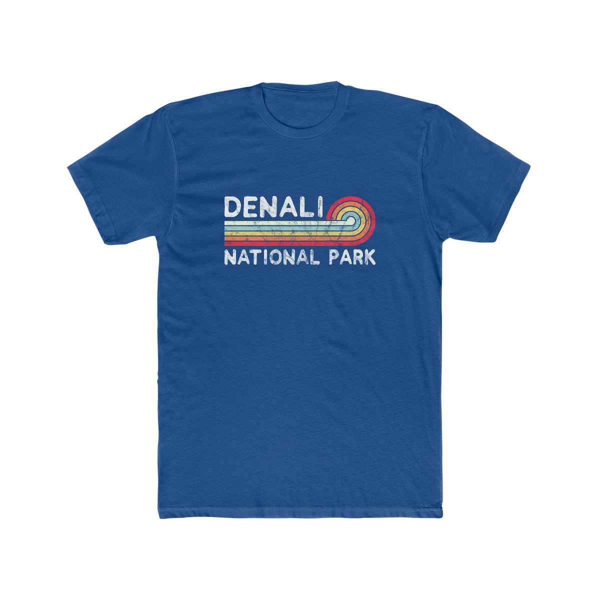 Denali National Park T-Shirt - Vintage Stretched Sunrise