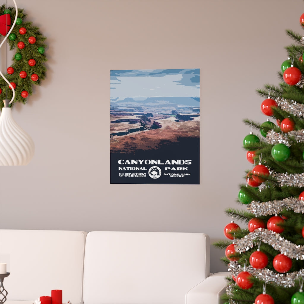Canyonlands National Park Poster National Parks Partnership