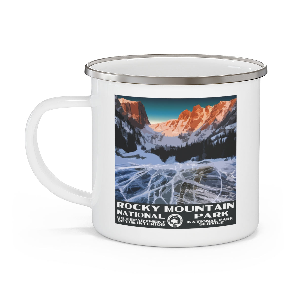 Rocky Mountain National Park Camping Mug