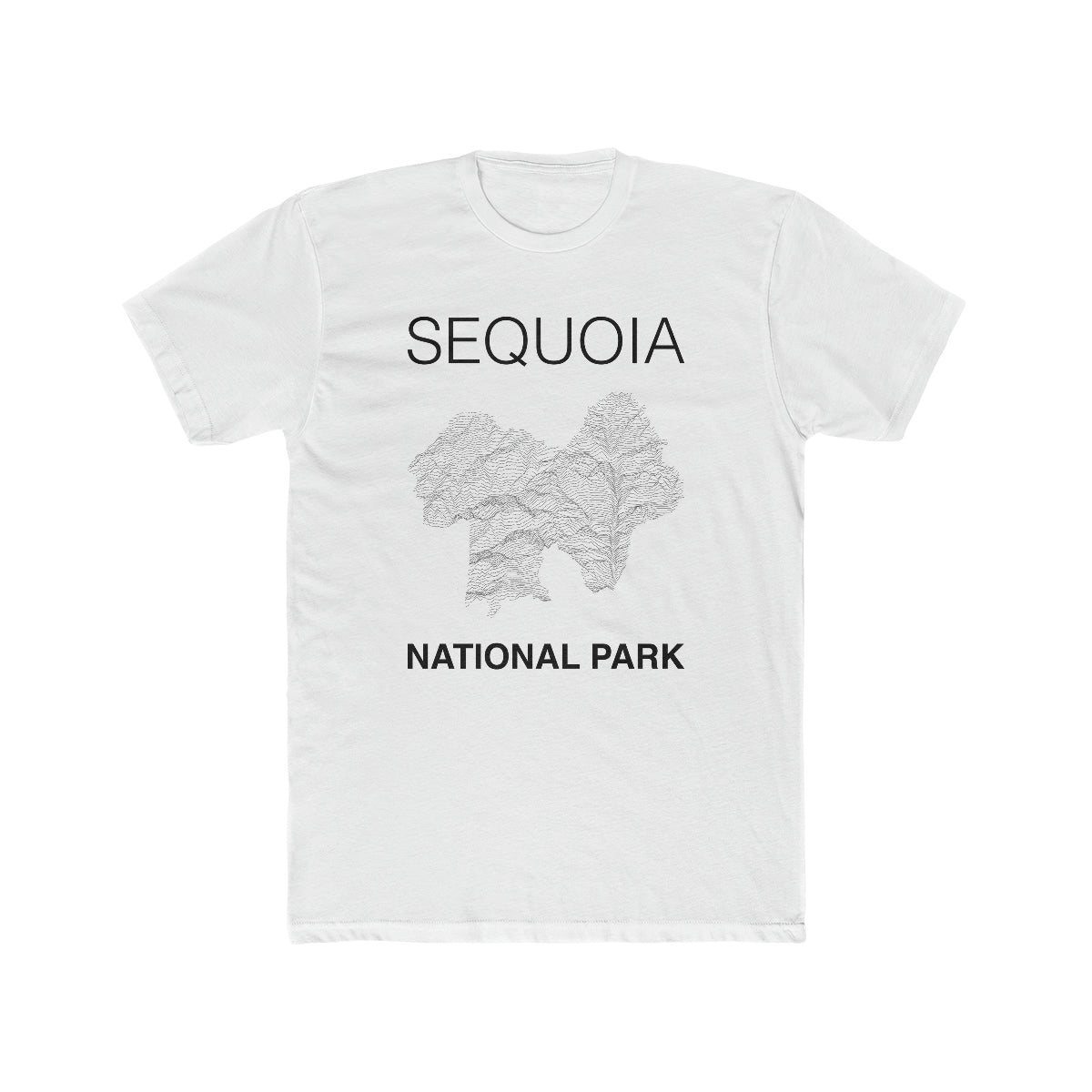 Sequoia National Park T-Shirt Lines