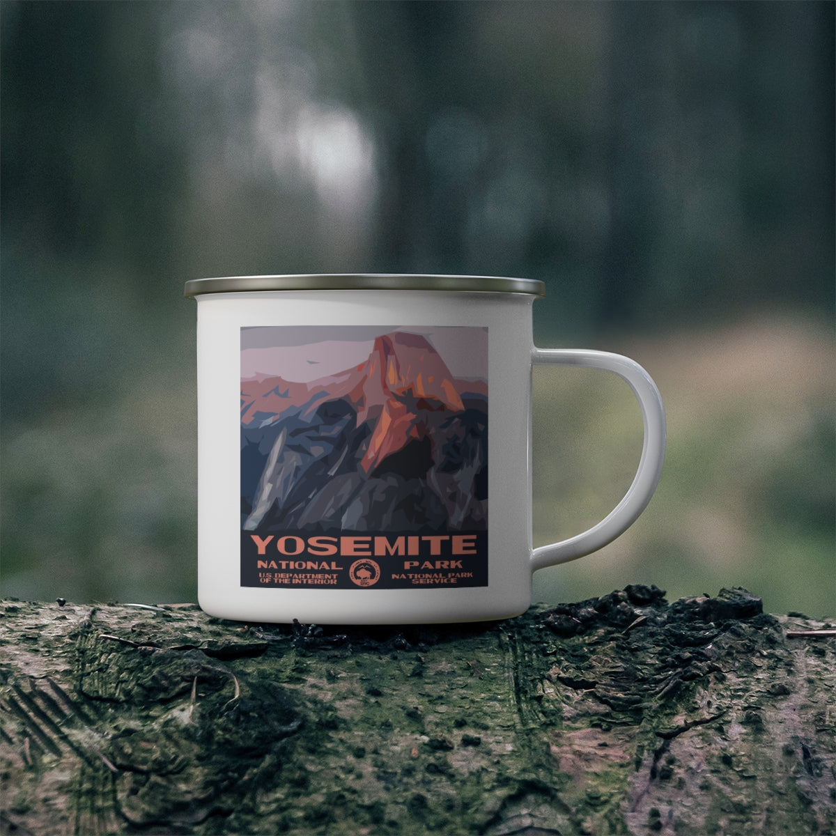 Yosemite National Park Enamel Camping Mug