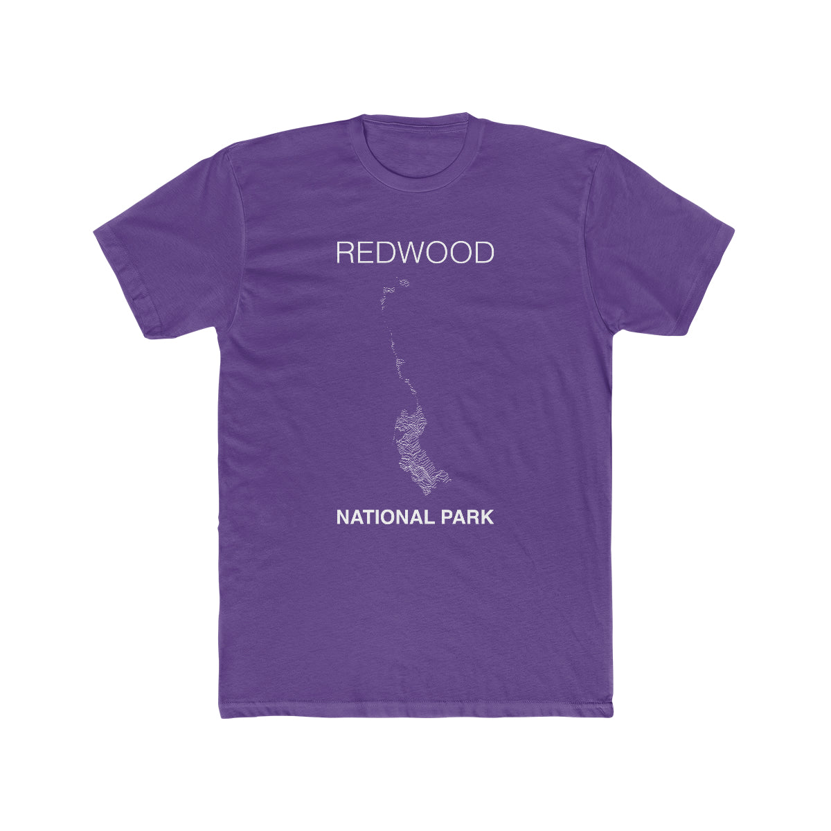 Redwood National Park T-Shirt Lines