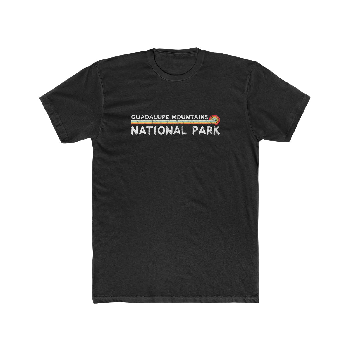 Guadalupe Mountains National Park T-Shirt - Vintage Stretched Sunrise