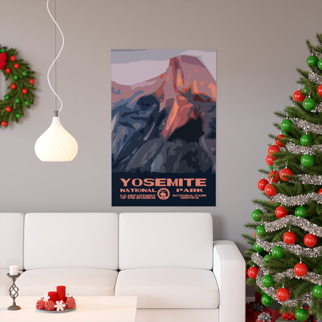 Yosemite National Park Poster National Parks Partnership