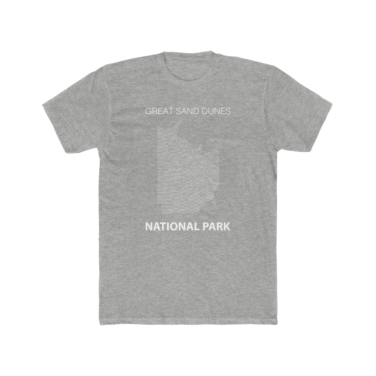 Great Sand Dunes National Park T-Shirt Lines