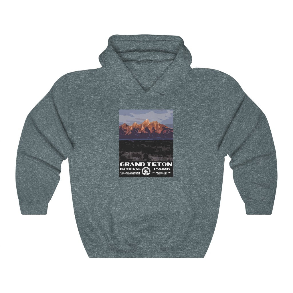 Grand Teton National Park Hoodie - Sunrise National Parks Partnership