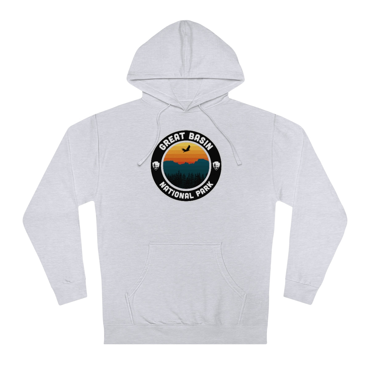 Great Basin National Park Hoodie - Round Emblem Design