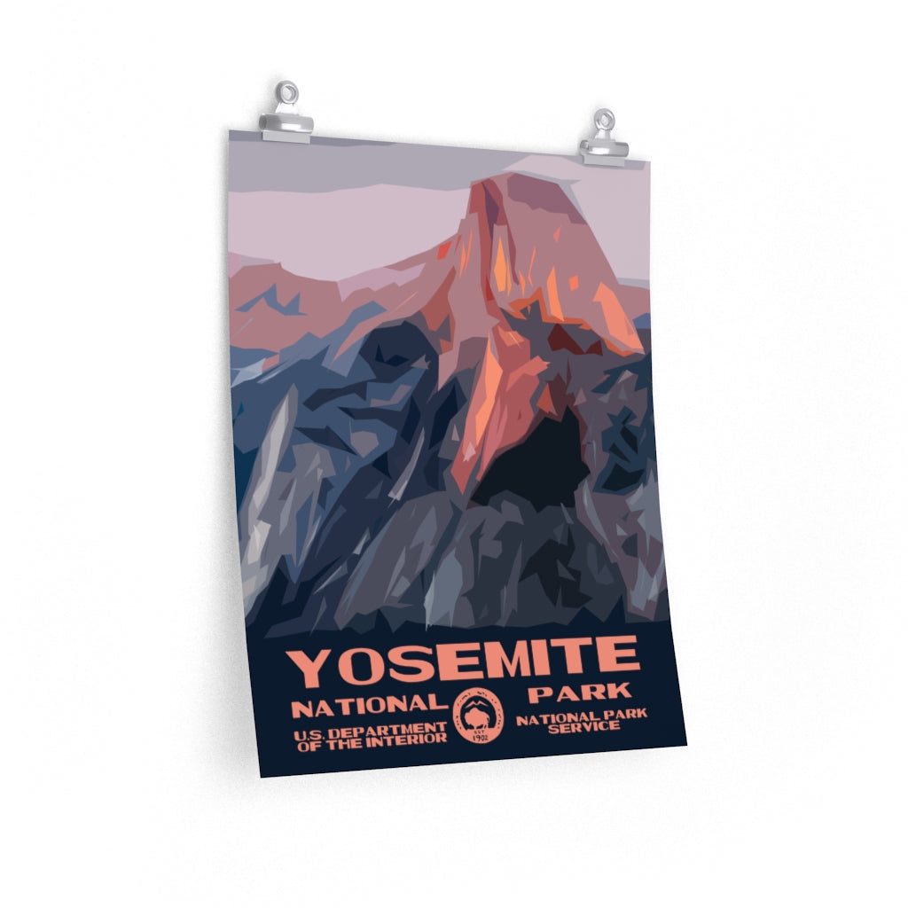 Yosemite National Park Poster National Parks Partnership
