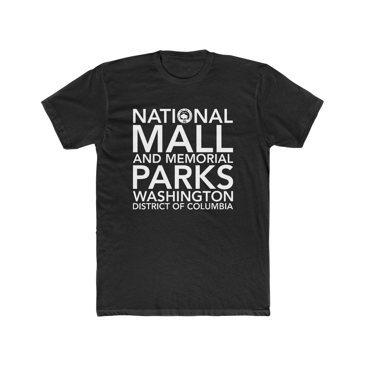 National Mall and Memorial Parks T-Shirt Block Text