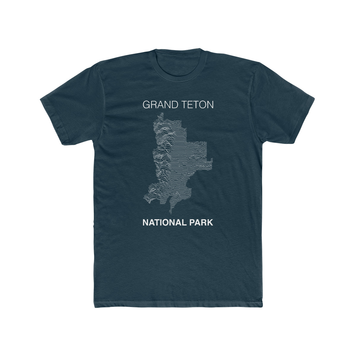 Grand Teton National Park T-Shirt Lines