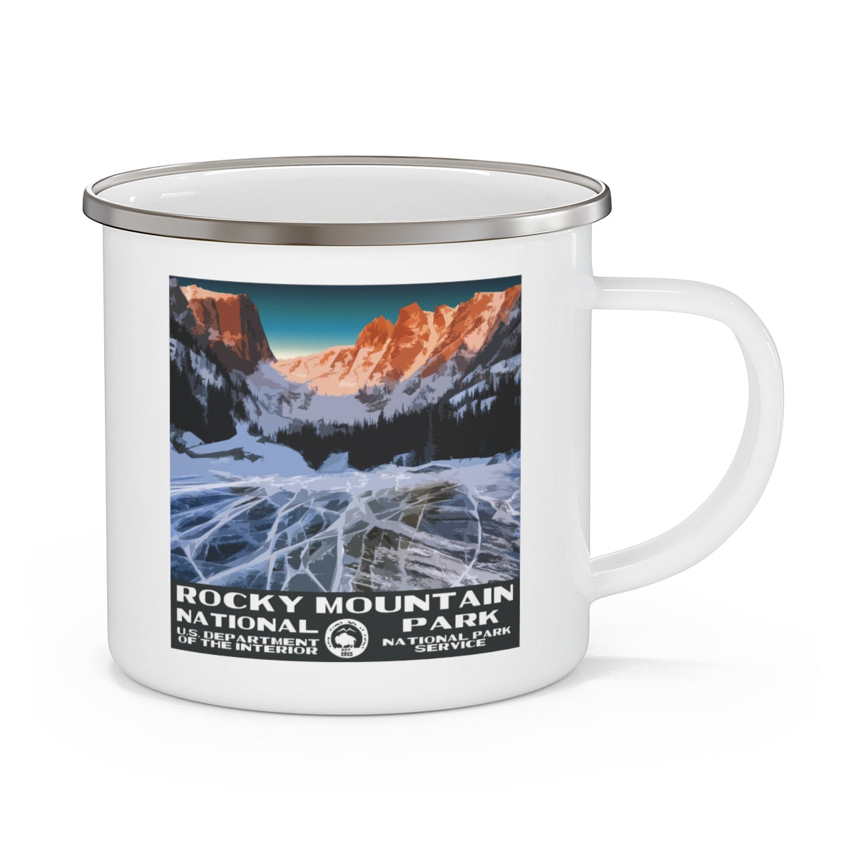 Rocky Mountain National Park Camping Mug