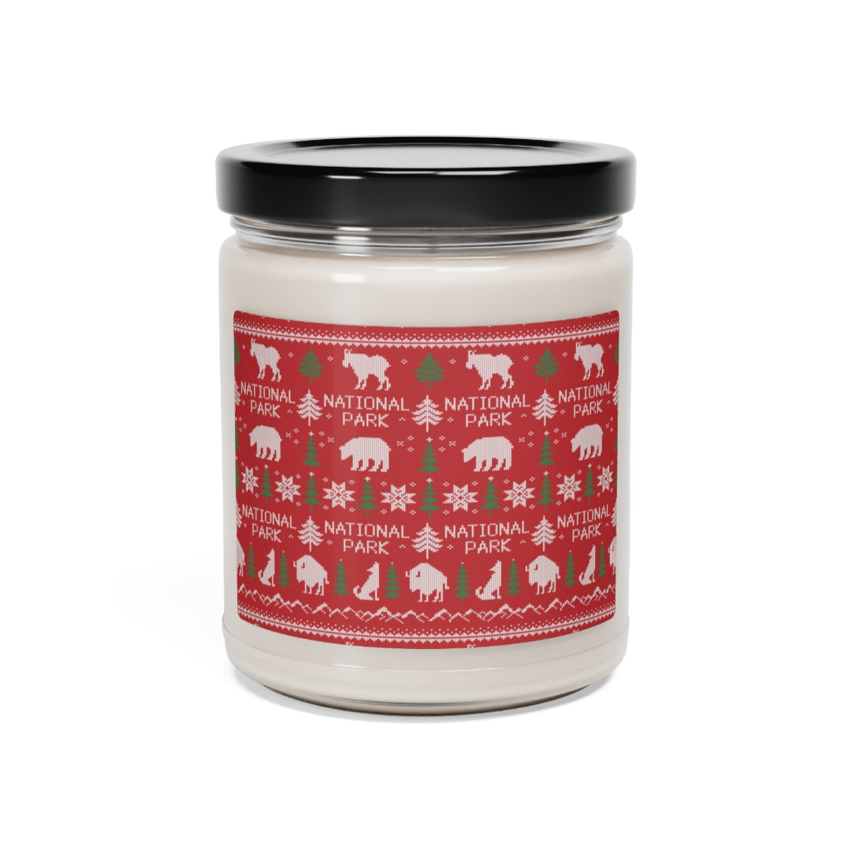 National Park Candle - Fair Isle National Park Pattern