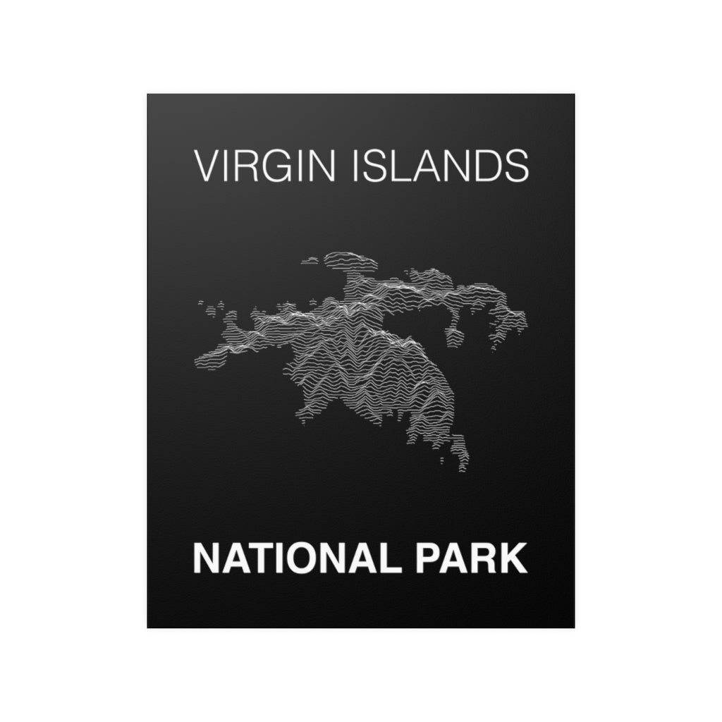 Virgin Islands National Park - Unknown Pleasures Lines National Parks Partnership