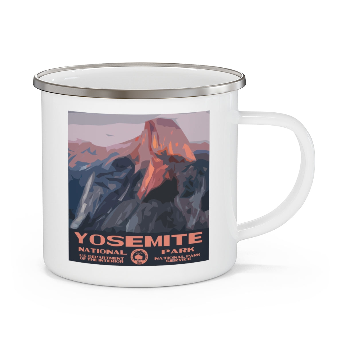 Yosemite National Park Enamel Camping Mug