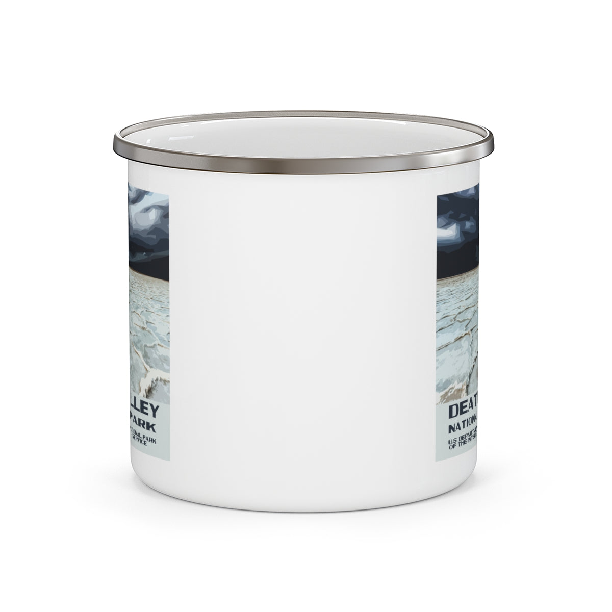 Death Valley National Park Enamel Camping Mug
