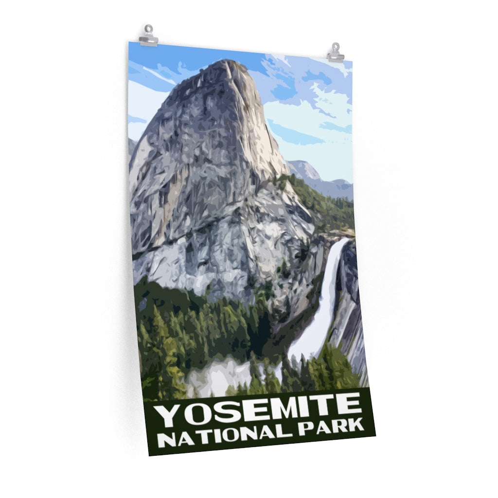 Yosemite National Park Poster - Nevada Fall National Parks Partnership