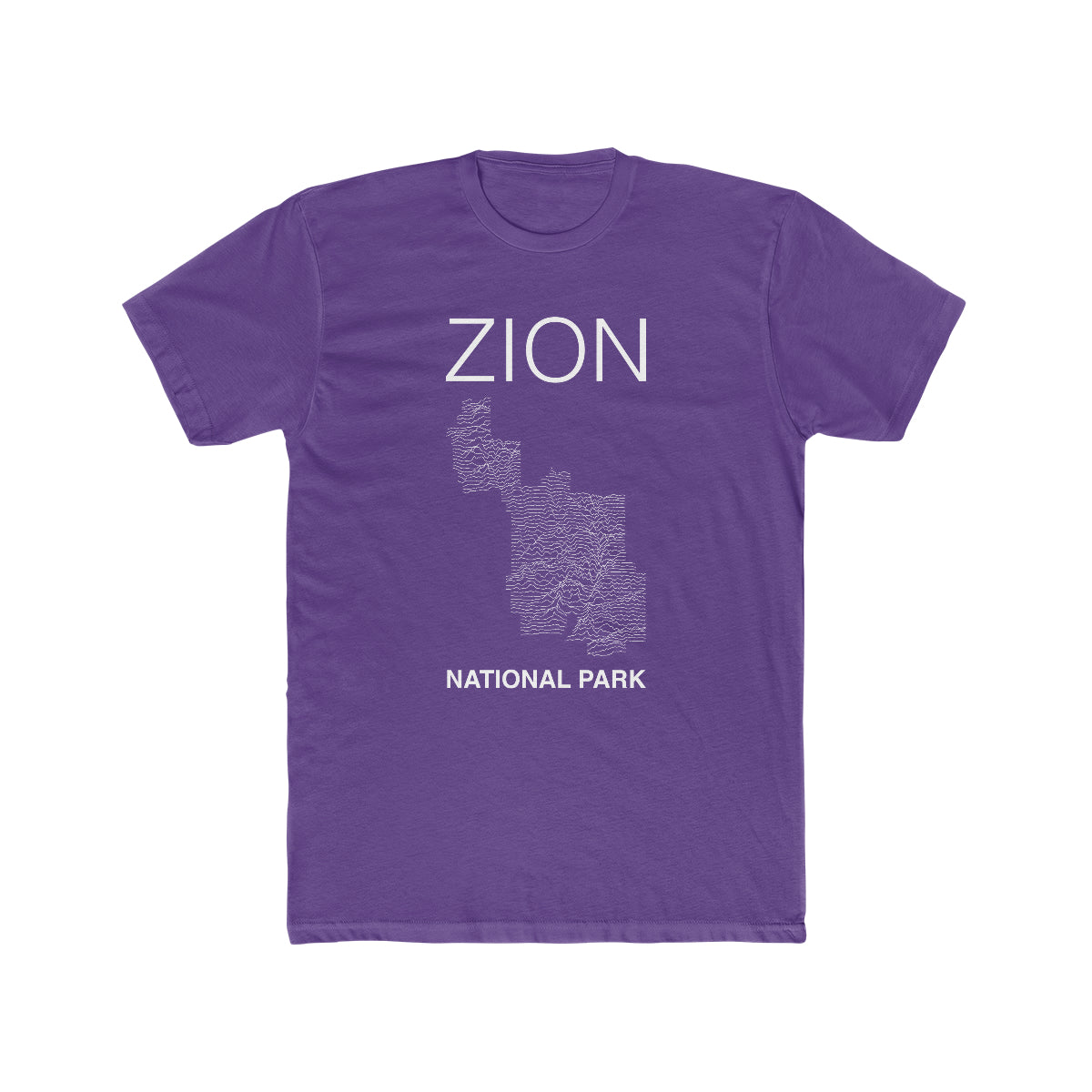 Zion National Park T-Shirt Lines