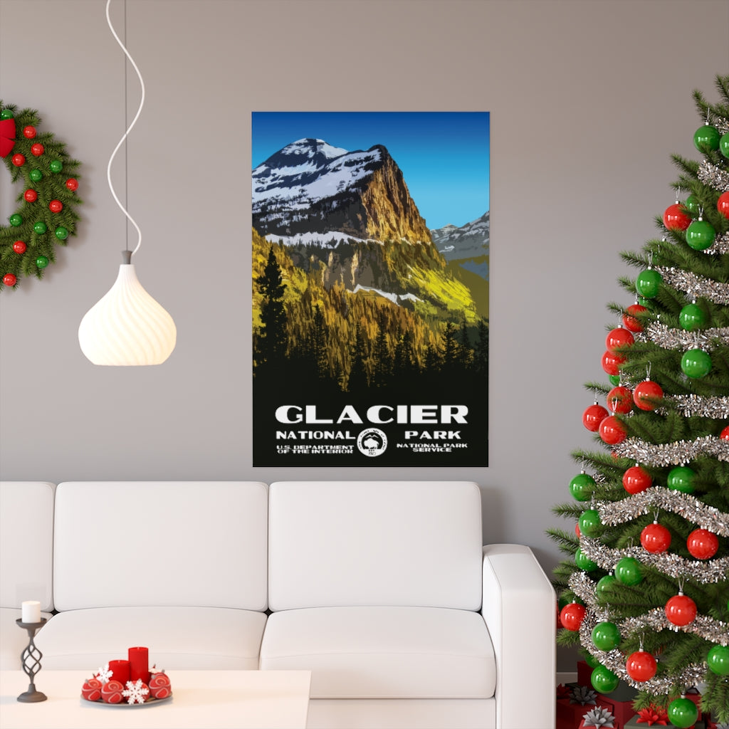 Glacier National Park Poster National Parks Partnership