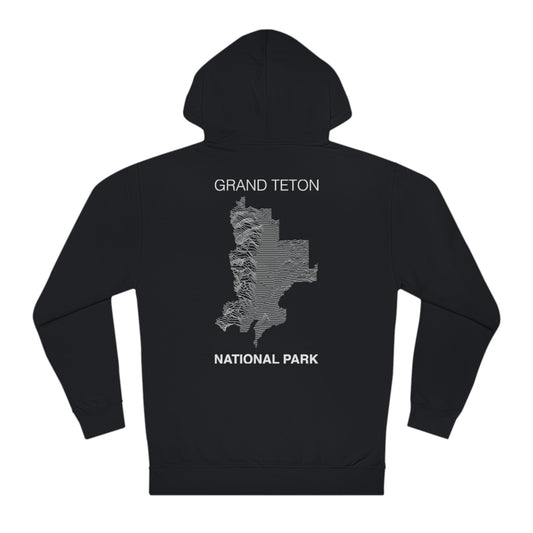 Grand Teton National Park Hoodie - Lines
