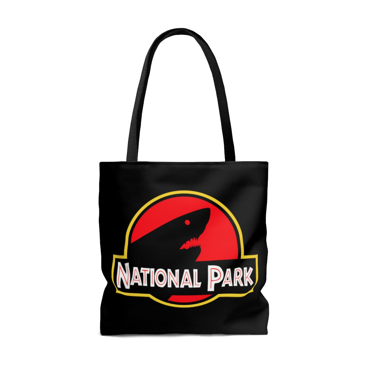 Shark National Park Tote Bag - Parody Logo