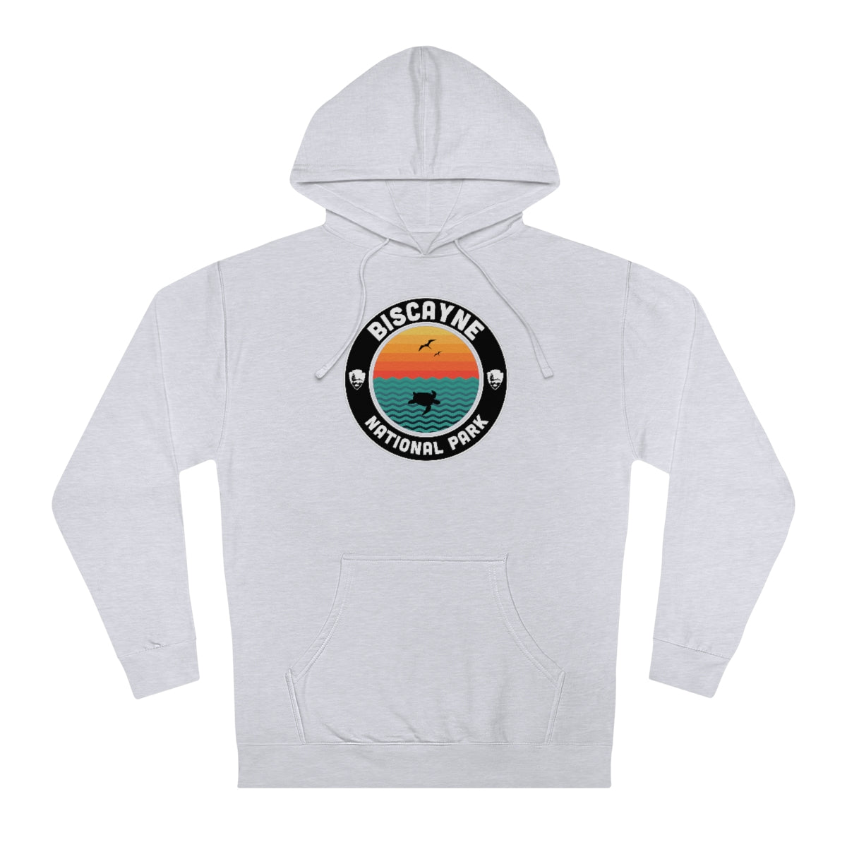 Biscayne National Park Hoodie - Round Emblem Design